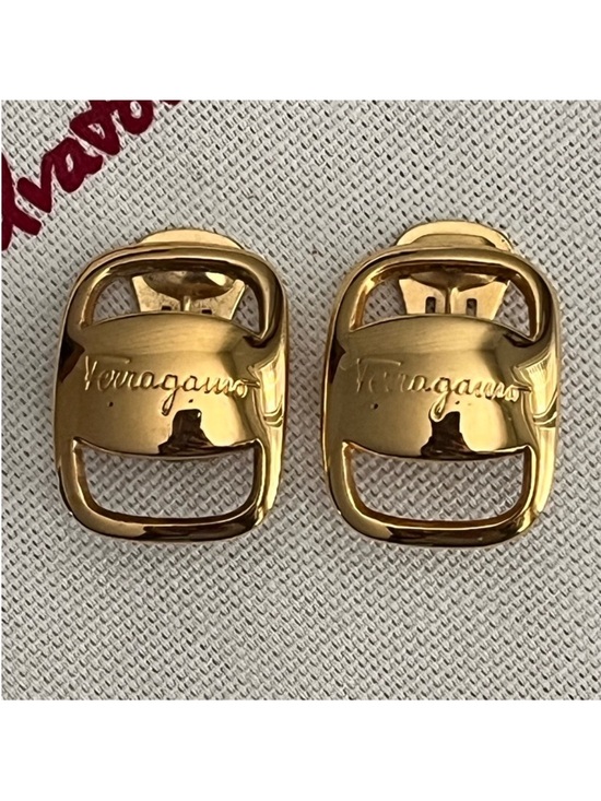 Salvatore Ferragamo Jewelry - Salvatore Ferragamo Vara Vintage Earrings